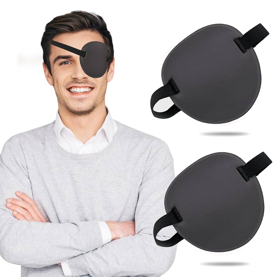 Amazon.com: THSIREE Eye Patch, 2PCS 3D Adjustable Eyepatch